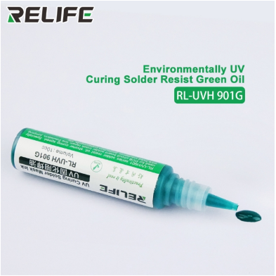 RELIFE RL-UVH900 Solder mask green oil/10CC