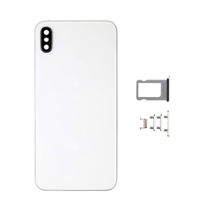 Rear Housing for iPhone XS Max White (No logo)