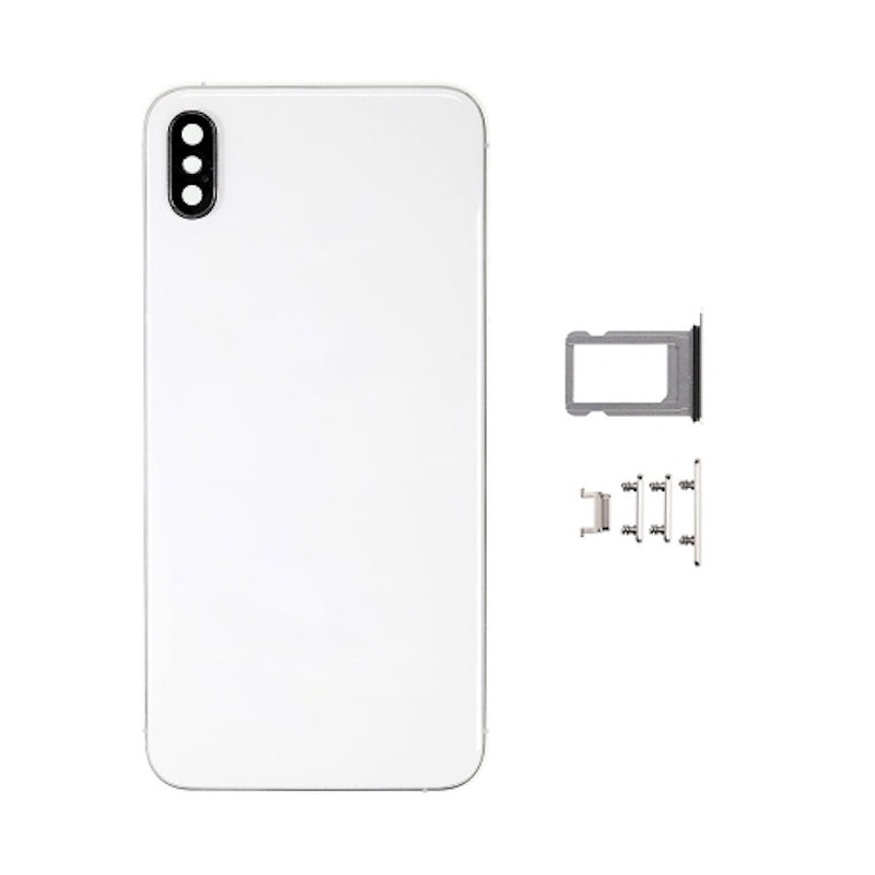 Rear Housing for iPhone XS Max White (No logo)