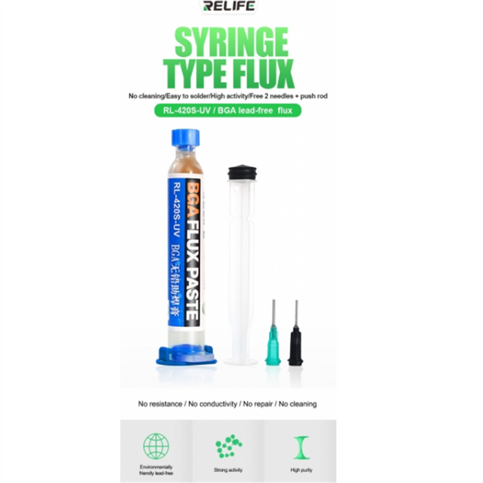RELIFE RL-420S-UV Syringe Type Flux