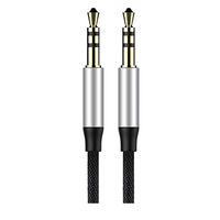 Baseus Yiven Audio Cable M30 1M Silver+Black