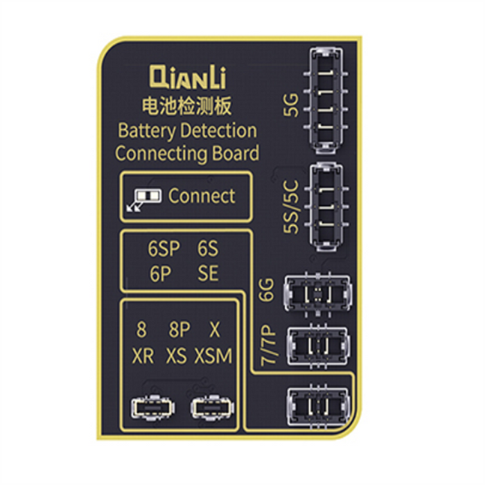 QIANLI Battery Detection Connecting Board For iPhone 5-xs max to i Copy