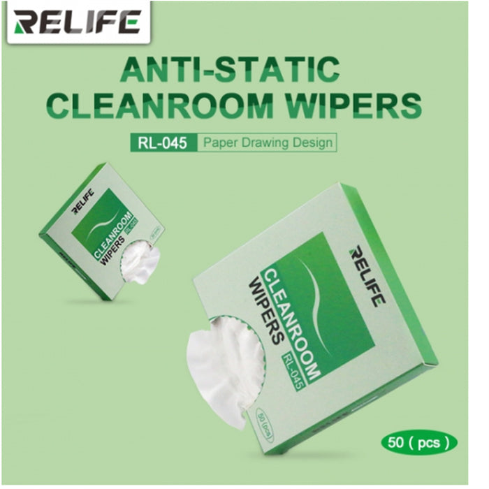 RL-045 dust-free anti-static wiper cleaning cloth wipe