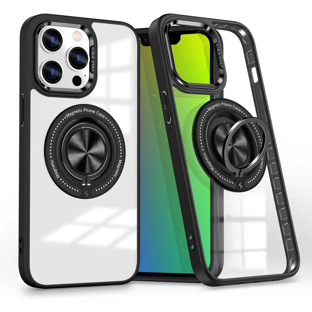 USP Case For iPhone 17 Pro Max Ring Holder Case Compatible With Magsafe