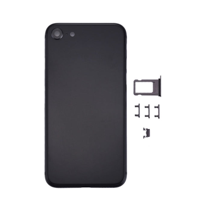 Rear Housing for iPhone 8 Black (No logo)
