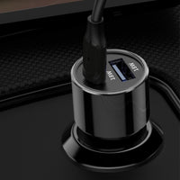 PISEN Metal PD + QC Fast car charger 36W (Black) 5 Pcs 26% off