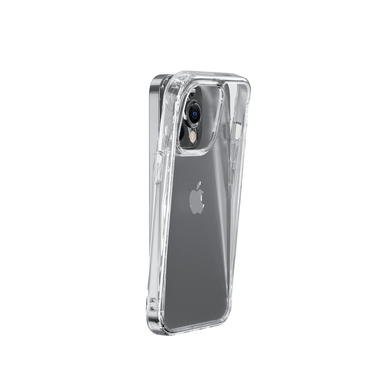Phonix Case For iPhone 14 Pro Clear Rock Shockproof Case