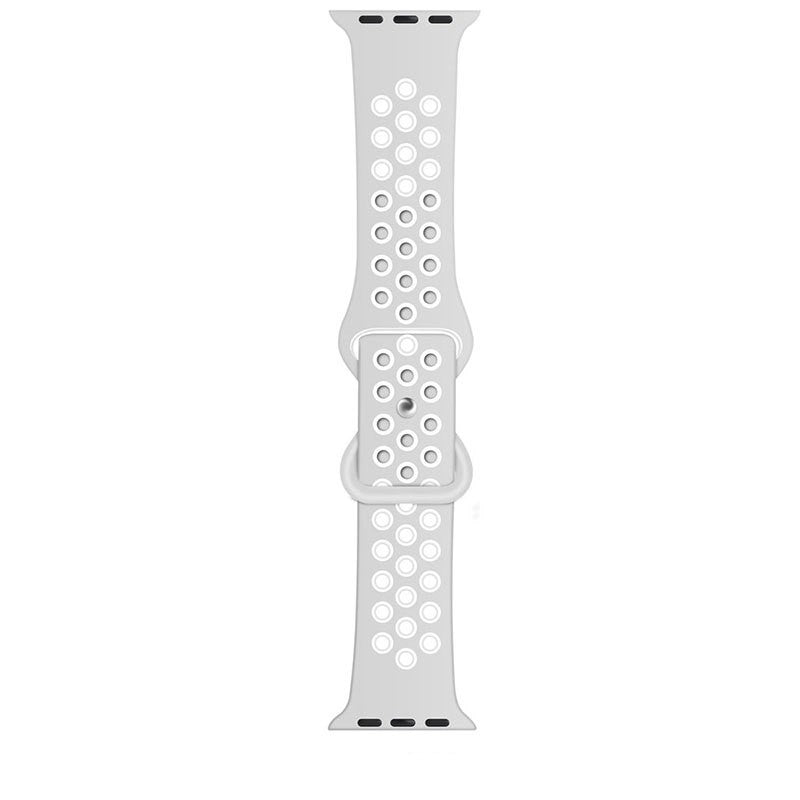 Grey TPU Sports Watch Band For Apple Watch