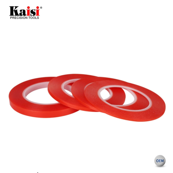 Red Film Tape Transparent Double-sided Adhesive 10mm