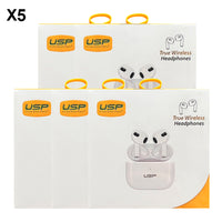 True Wireless Earphone/Headphones White BT241 USP