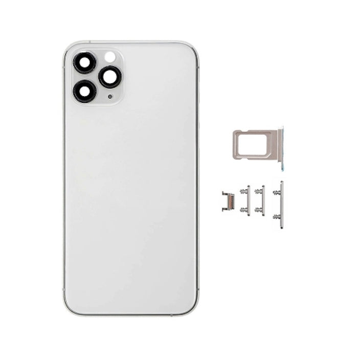 Rear Housing for iPhone 11 pro White (No logo)