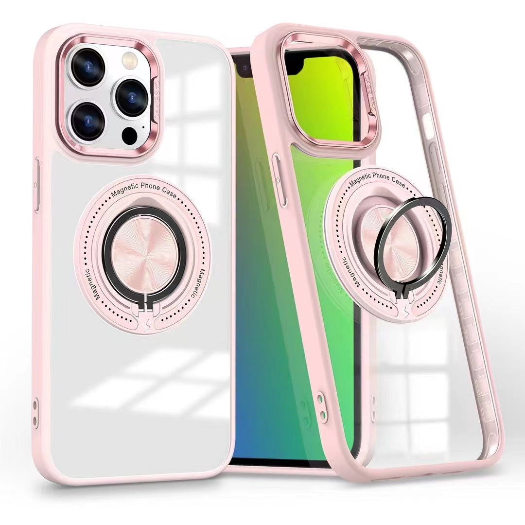 USP Case For iPhone 17 Pro Max Ring Holder Case Compatible With Magsafe