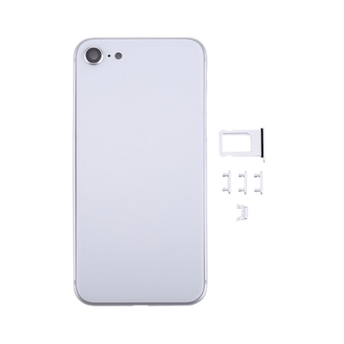 Rear Housing for iPhone 8 White (No logo)