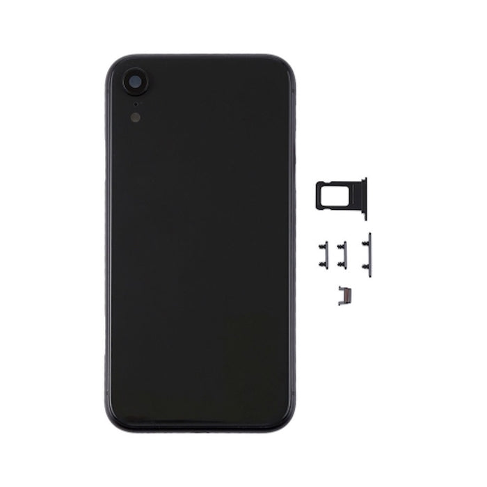 Rear Housing for iPhone XR Black (No logo)