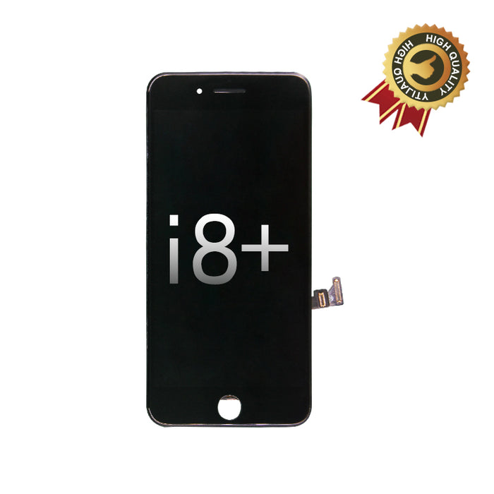 High Brightness LCD Assembly for iPhone  8 Plus  Screen (Best Quality Aftermarket)-Black