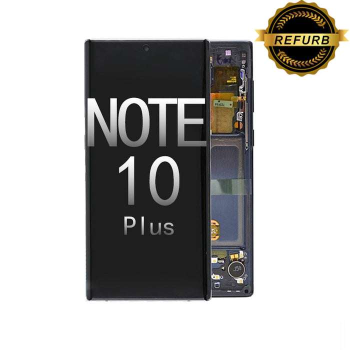 Refurbished screen Samsung Note 10 Plus / 4G / 5G (N975,N977) OLED Screen and Digitizer Assembly - Black