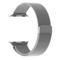 Silver Mesh band Watch Band For Apple Watch Goospery
