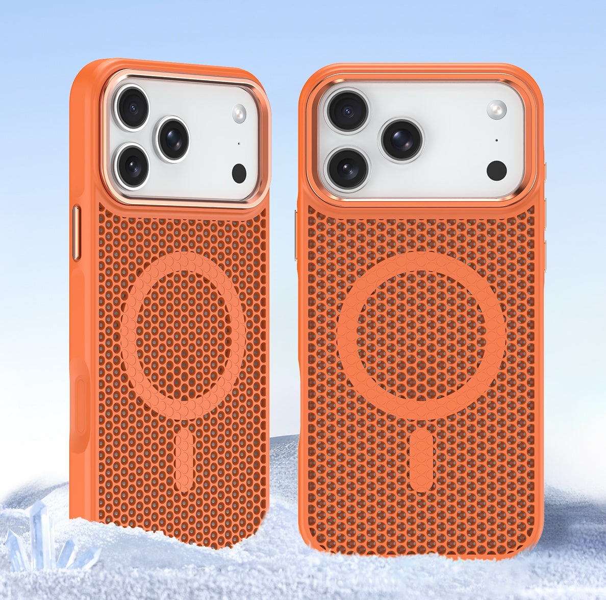 USP 3D Mesh Armor Case for iPhone 17 Pro Compatible With Magsafe