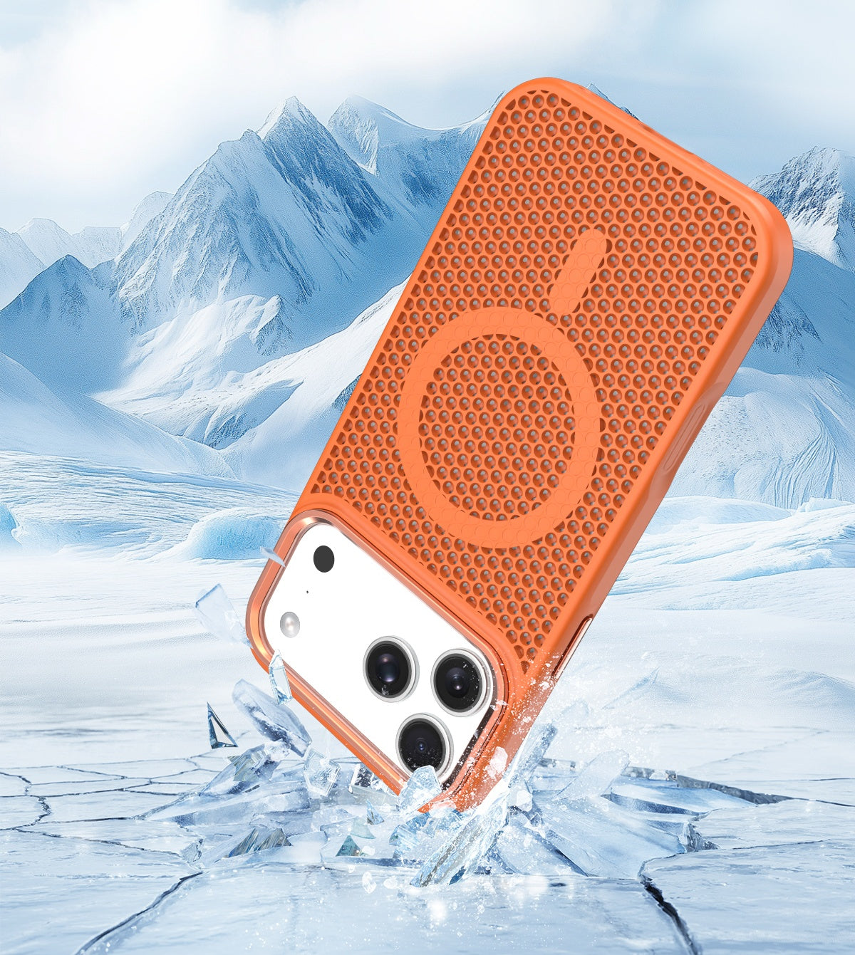 USP 3D Mesh Armor Case for iPhone 17 Pro Compatible With Magsafe