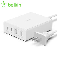 Belkin 108W 4-Port GaN Super Fast Wall Charger - White