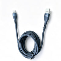 30cm USB-A to Lightning Nylon Braided 2.4A Fast Charging Cable for iPhone