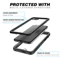 USP iPhone 7/8/ SE (3rd & 2nd Gen) Waterproof Case Black
