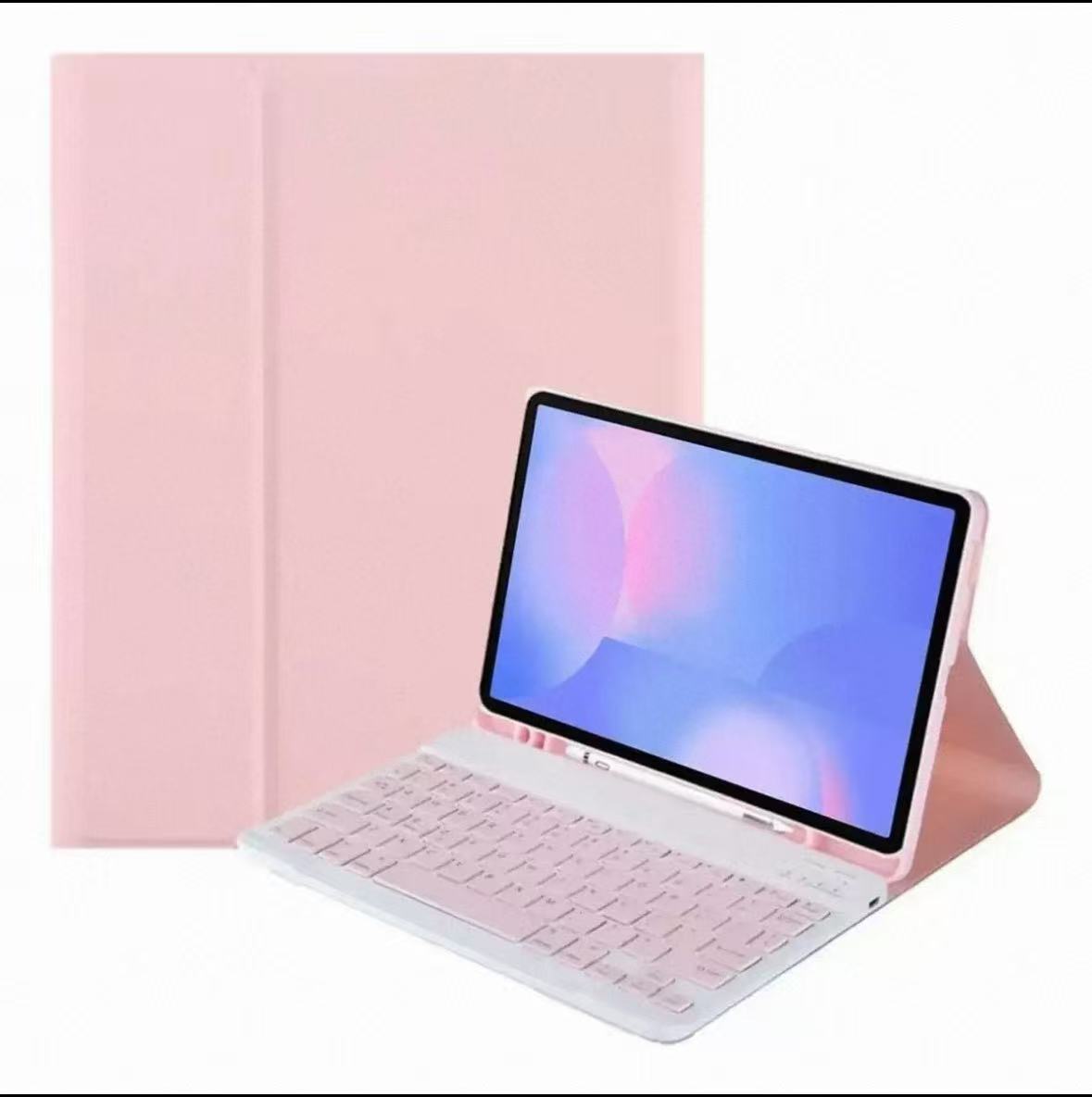 Keyboard Case Cover Pink for Galaxy S10FE