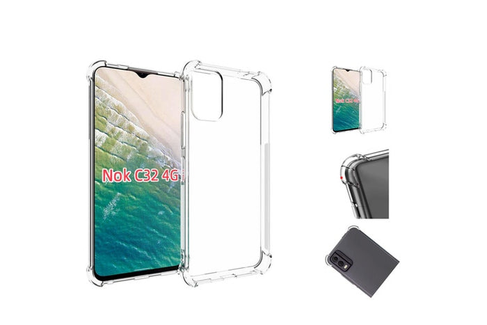 Nokia C32 TPU Clear Case