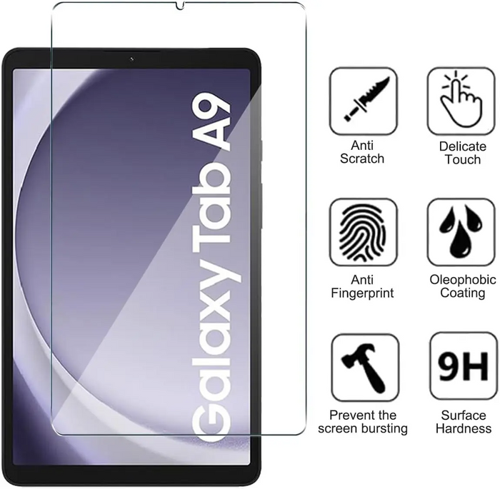 Premium Armor Tempered Glass Screen Protector for Samsung Galaxy Tablet A9