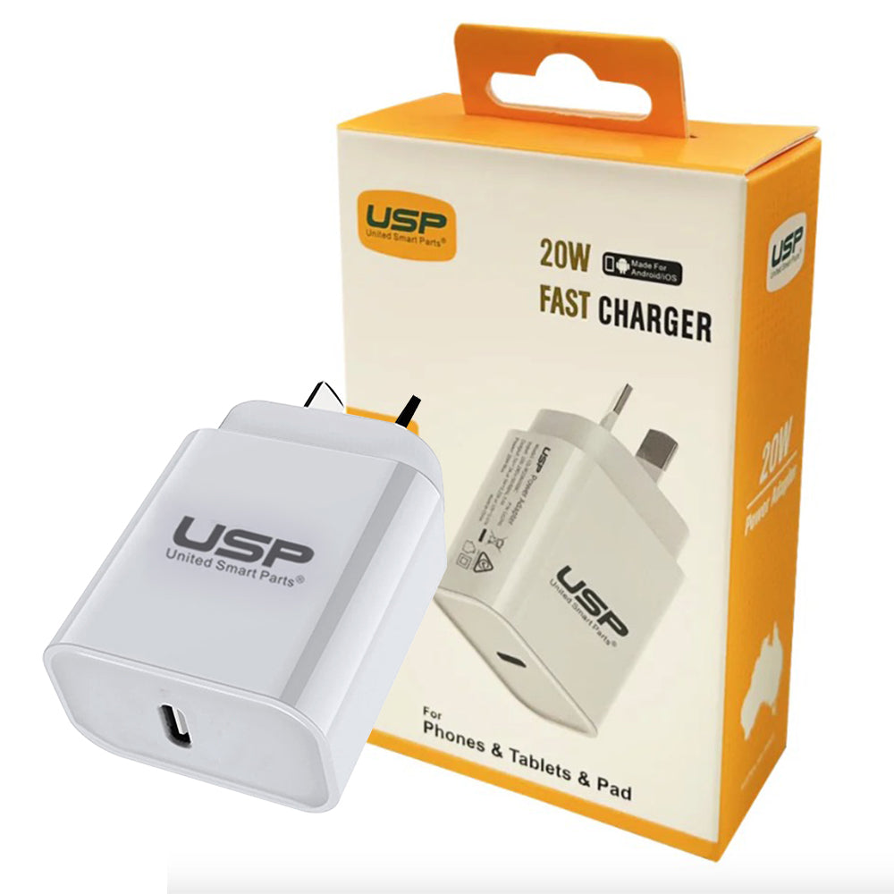 20W PD Fast Wall Charger USB-C USP