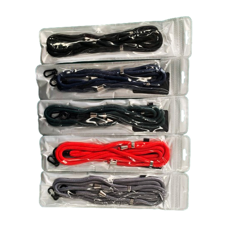 [5Pcs] Universal Mobile Phone Lanyard Adjustable Hanging Neck Strap With Patch