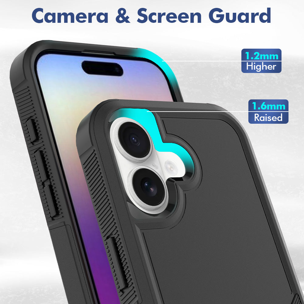 USP Case For iPhone 17 Black Armor Light Case