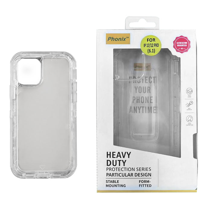 For iPhone 12 / 12 Pro Clear Diamond Case  (Heavy Duty)