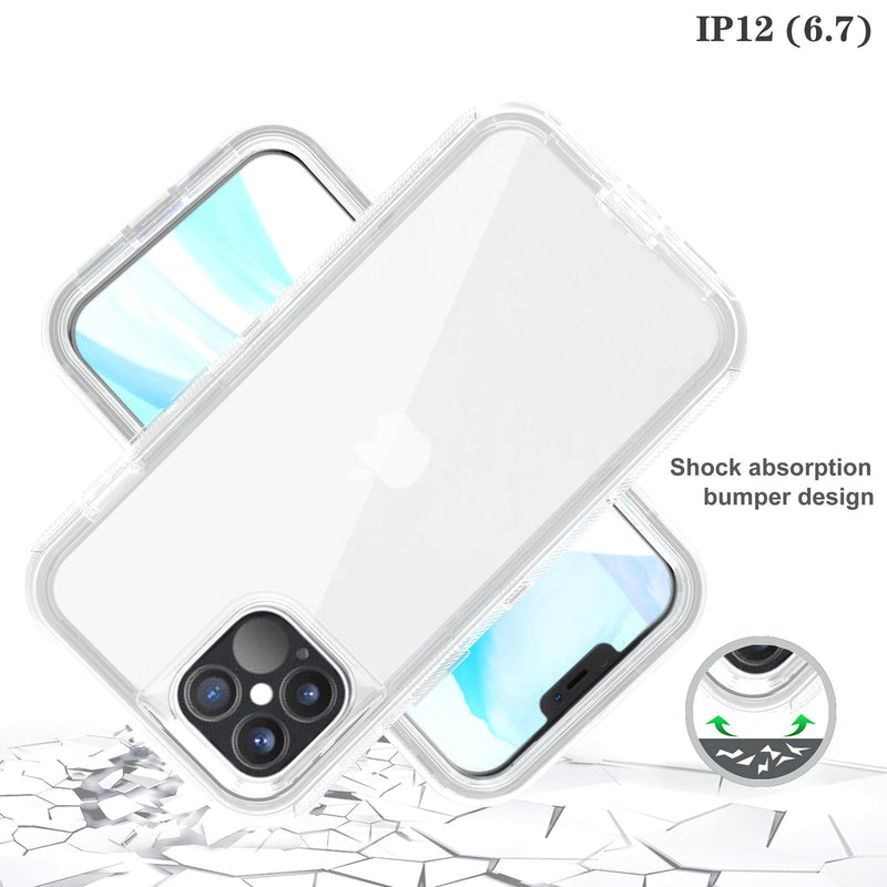 Phonix Case For iPhone 11 Pro Max Clear Diamond Case  (Heavy Duty)