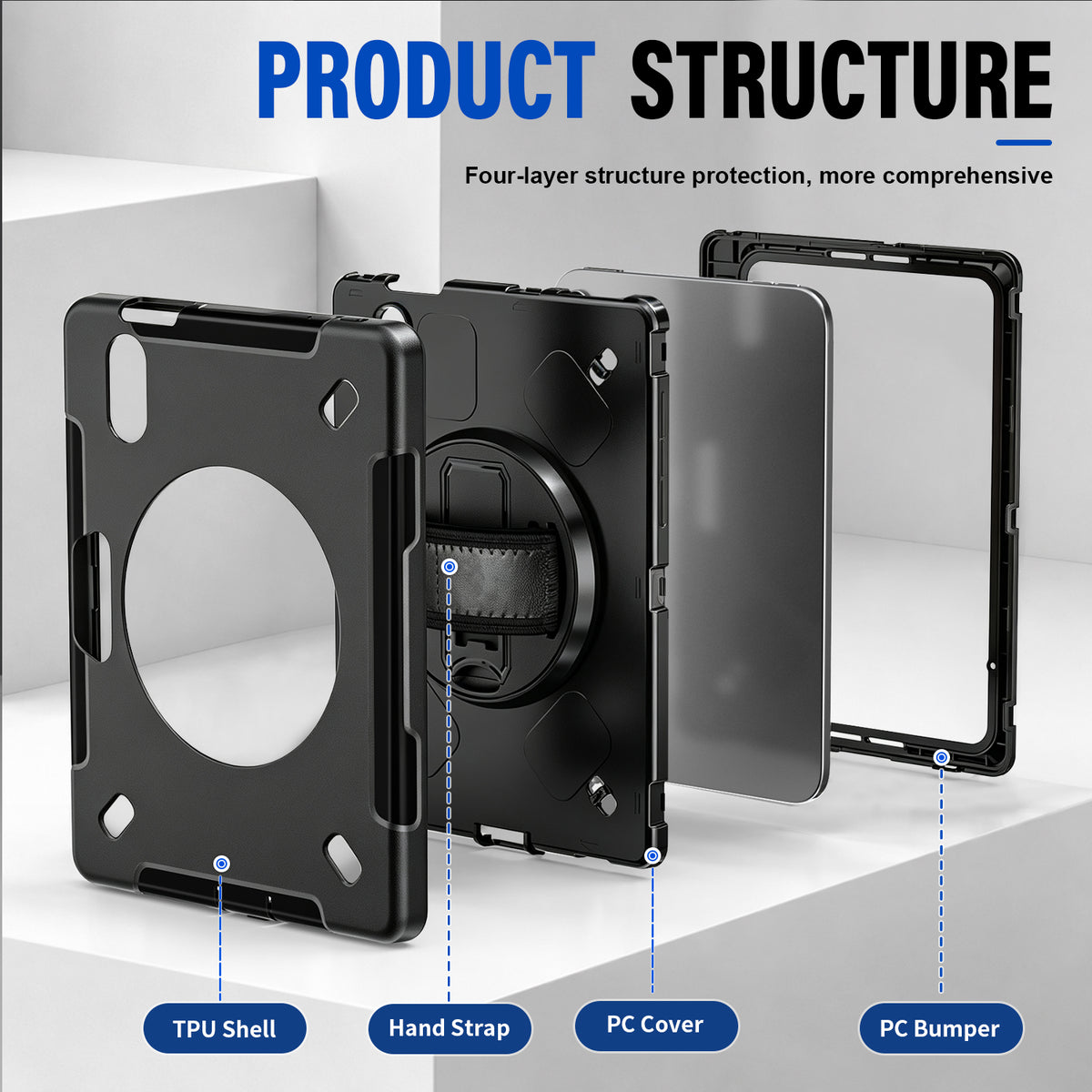 iPad mini 8.5-inch (A20 Pro, 2026) Rugged Case
