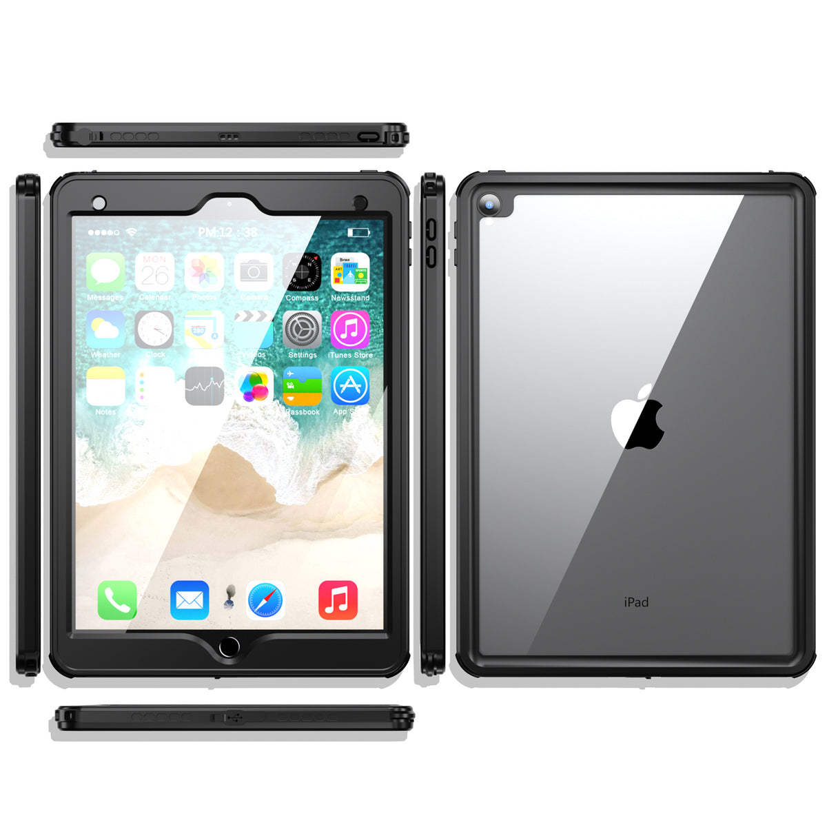 Waterproof Case With Pen Holder for iPad Air 3/Pro 10.5"