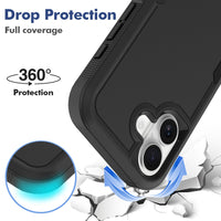 USP Case For iPhone 17 Black Armor Light Case