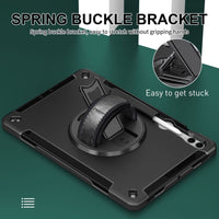 Rugged Case with Pen Holder for Galaxy Tab S10 Lite/ S10 FE/Tab S9  (SM-X710) (11")  / Tab S9 FE (10.9")