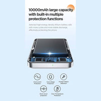 PD QC 3.0 Wireless Fast Charging Power Bank 30W 10k (10000mAh) with Holder PISEN