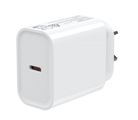 45W GaN Power Adaptor single USB-C PD-White