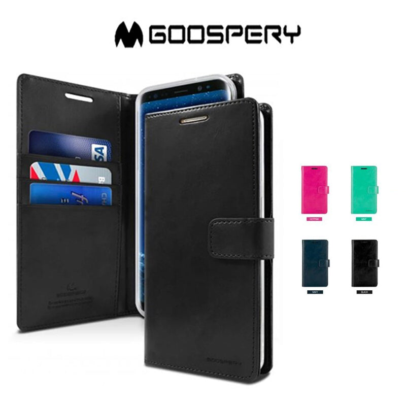 Goospery Case For iPhone 13 BlueMoon Diary Case