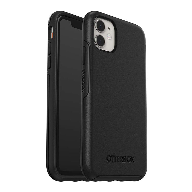 OtterBox Case for iPhone 14 Plus Symmetry + Antimicrobial Case with Magsafe Black