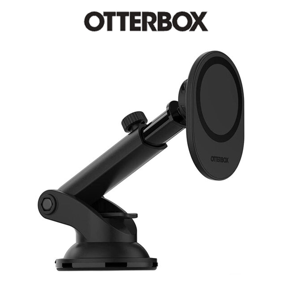 OtterBox Car Dashboard and Windshield Mount Phone Holder for MagSafe Compatbile with iPhone, Black