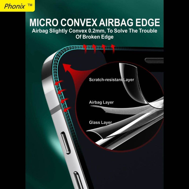 For iPhone 12 Pro Max 9D Airbag/Soft Edge Screen Protector (10Pcs/Box)
