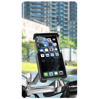 Bike Motorcycle Phone Mount Universal Cell Phone Holder Smartphone Clamp 360° Rotatable
