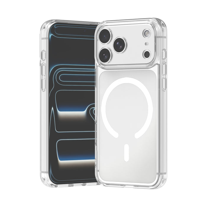 USP Case For iPhone 17 Pro Max Clear Rock Shockproof Case with MagSafe