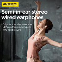 Pisen Half-in-Ear 3.5mm Earphones