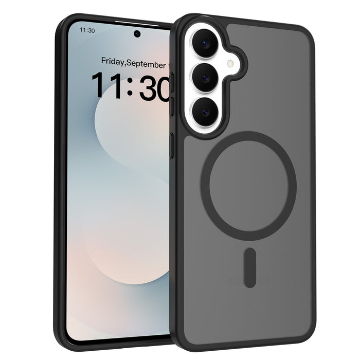 Case for Samsung S26 FE/S25 FE Black Magnetic Case