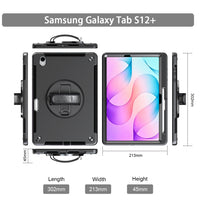 Rugged Case with Pen Holder for Galaxy Tab S12 Plus