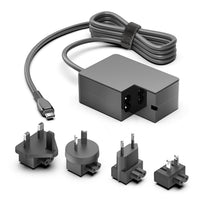 USP 100W USB-C GaN Charger + USB-C Cable- Black Compact Laptop Charger